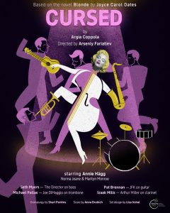 Cursed — illustrated poster with full credits, HERE Arts Center, New York 2024