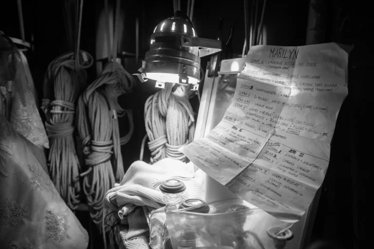 Papers on stage — Love Is Blonde, Turin 2017
